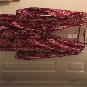 Fashion Nova “ Sugar Queen Satin Dress”